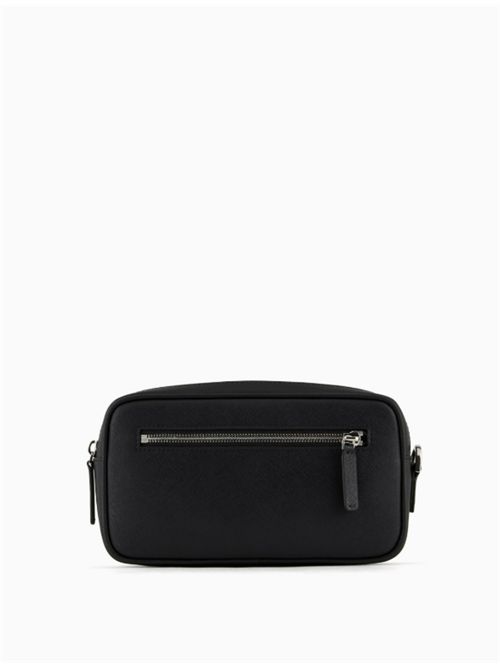 BEAUTY CASE IN REGENERATED LEATHER EMPORIO ARMANI | Y4R356.Y138E81072 BLACK